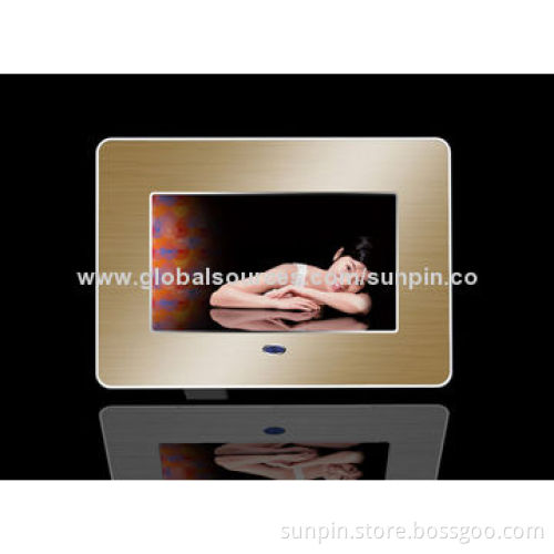Multifunction Digital Photo Frame with 480*234 Resolution